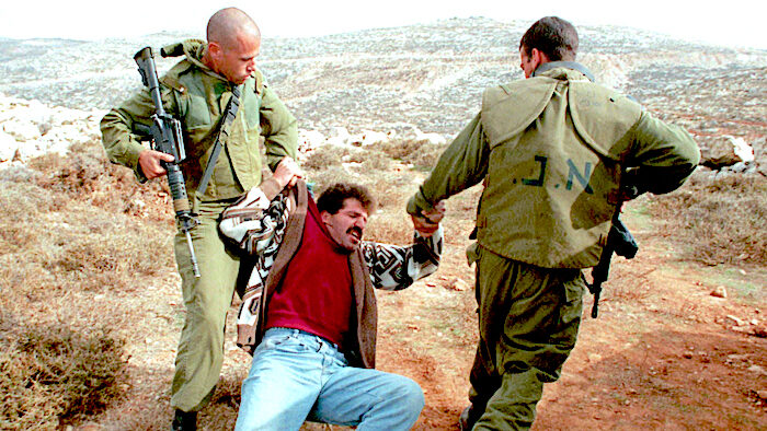 2 israelis drag shepherd
