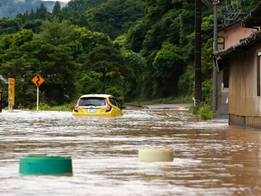 Japan floods