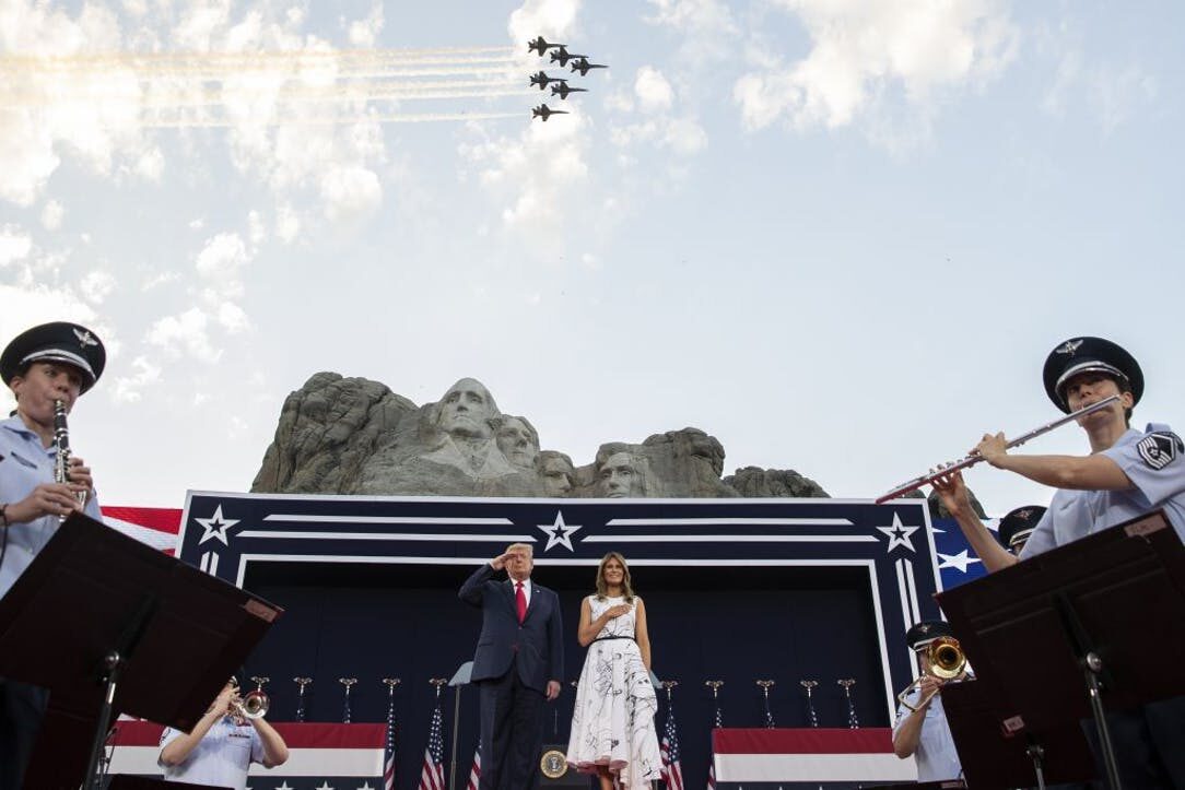 trump rushmore speech