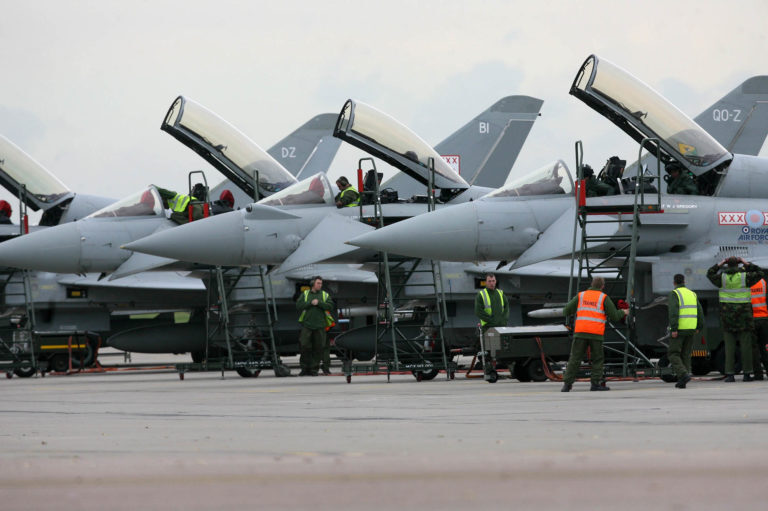 Click to enlarge RAF jet