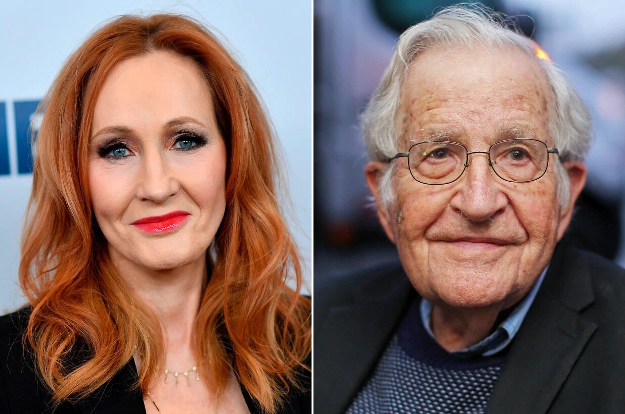 JK Rowling Noam Chomsky
