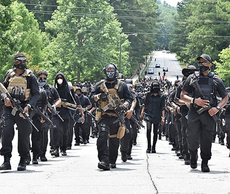Click to enlarge black militia