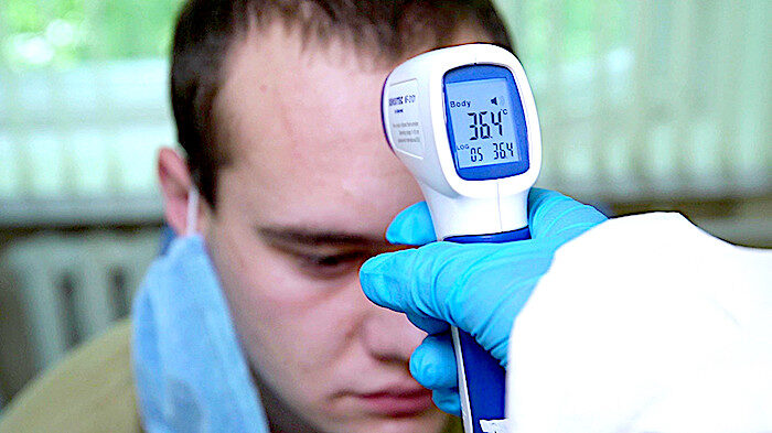 Taking temp