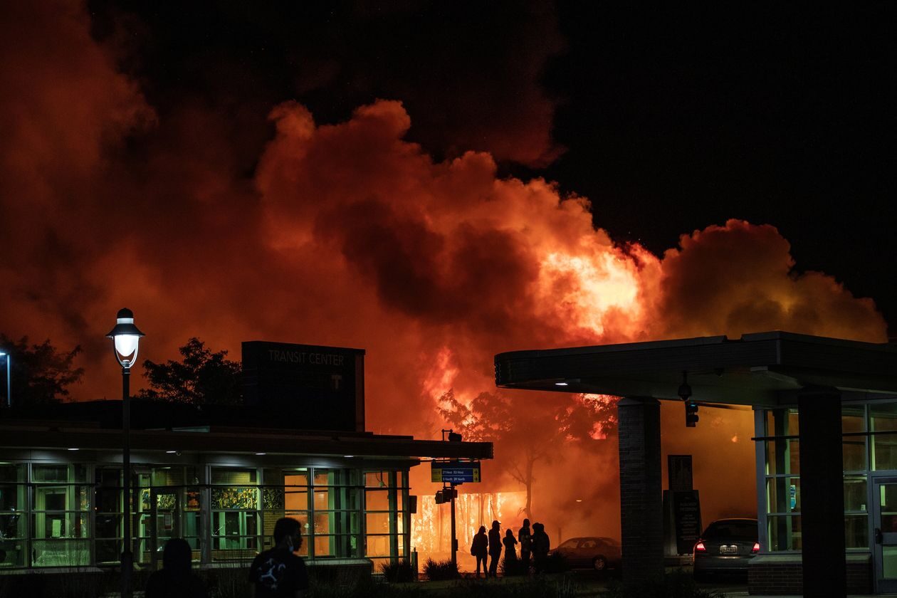 riots in Minneapolis