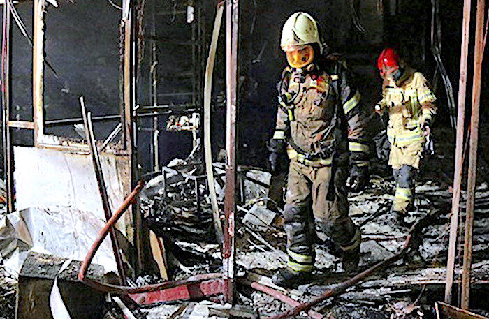 Click to enlarge medical clinic explosion