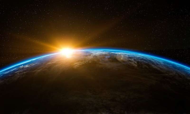 Click to enlarge Earth Sun