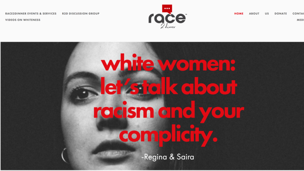 Click to enlarge white guilt dinner