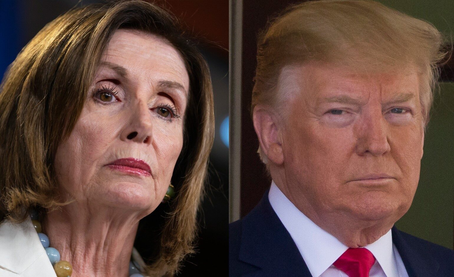 pelosi, trump