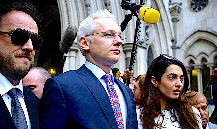 Click to enlarge Assange