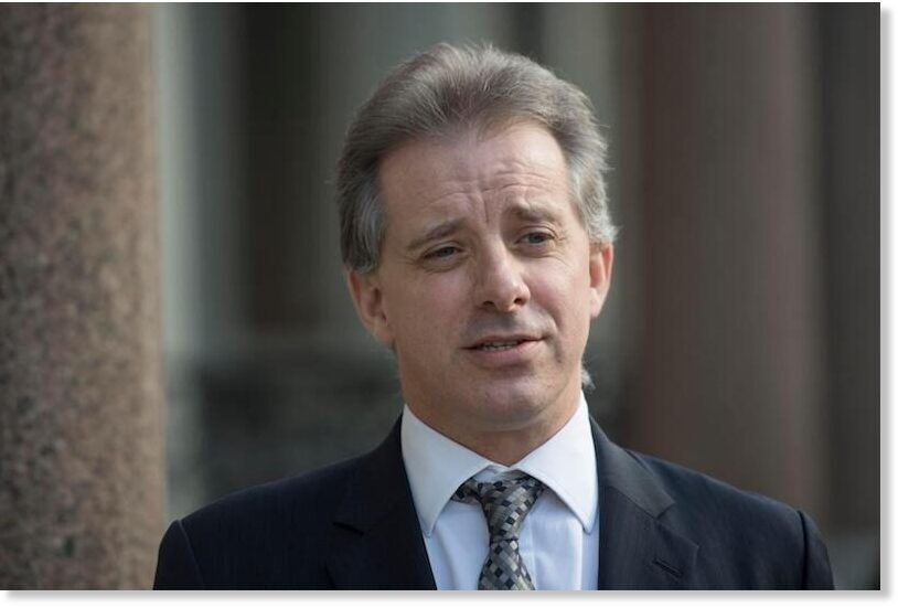 Click to enlarge Christopher Steele