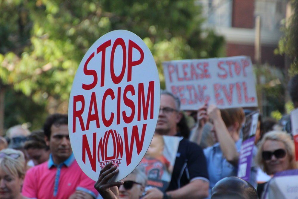 stop racism protest