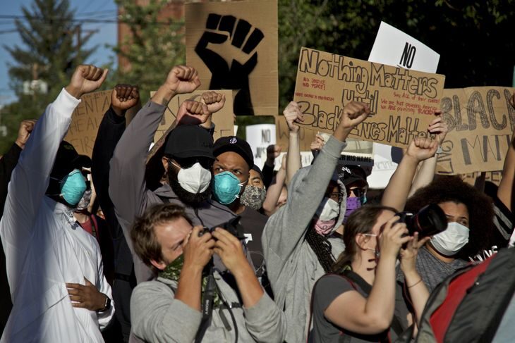 Click to enlarge portland riots summer 2020