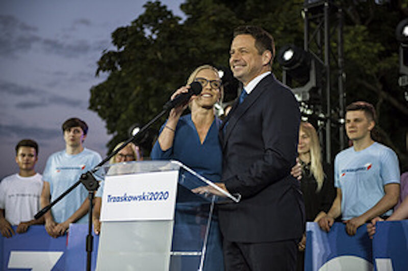 Rafał Trzaskowski, the mayor of Warsaw