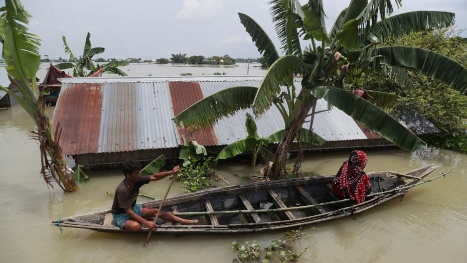 Hundreds of thousands of people have been affected by floodwaters and landslides following incessant rainfall in the region.