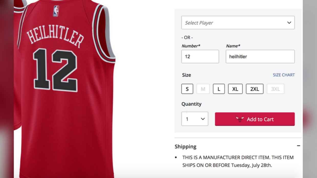 Click to enlarge heil hitler jersey
