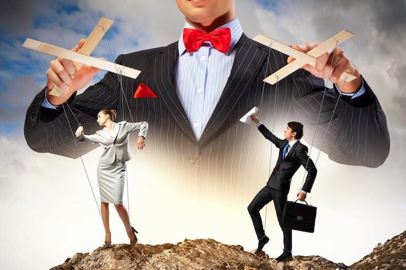 Click to enlarge rigged stock market