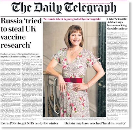 Click to enlarge Telegraph article
