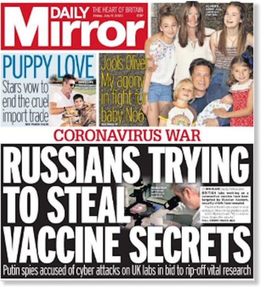 Click to enlarge Mirror article