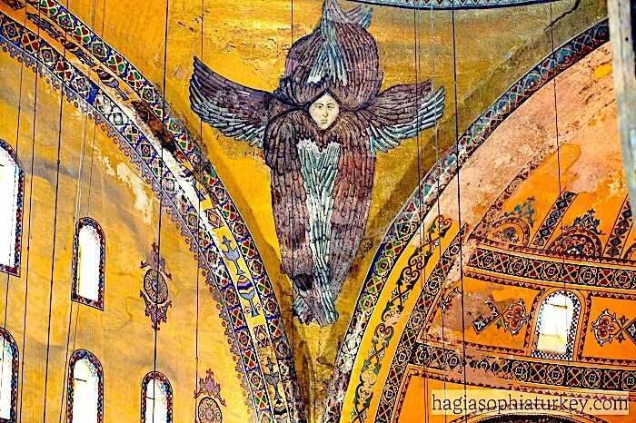 Seraphic angel mosaic
