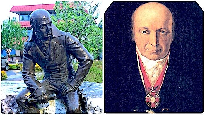Baranov statue/portrait
