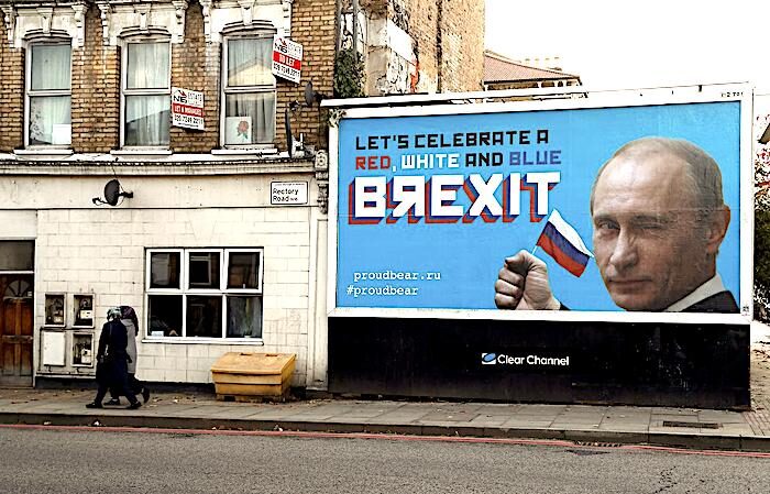 Putin billboard