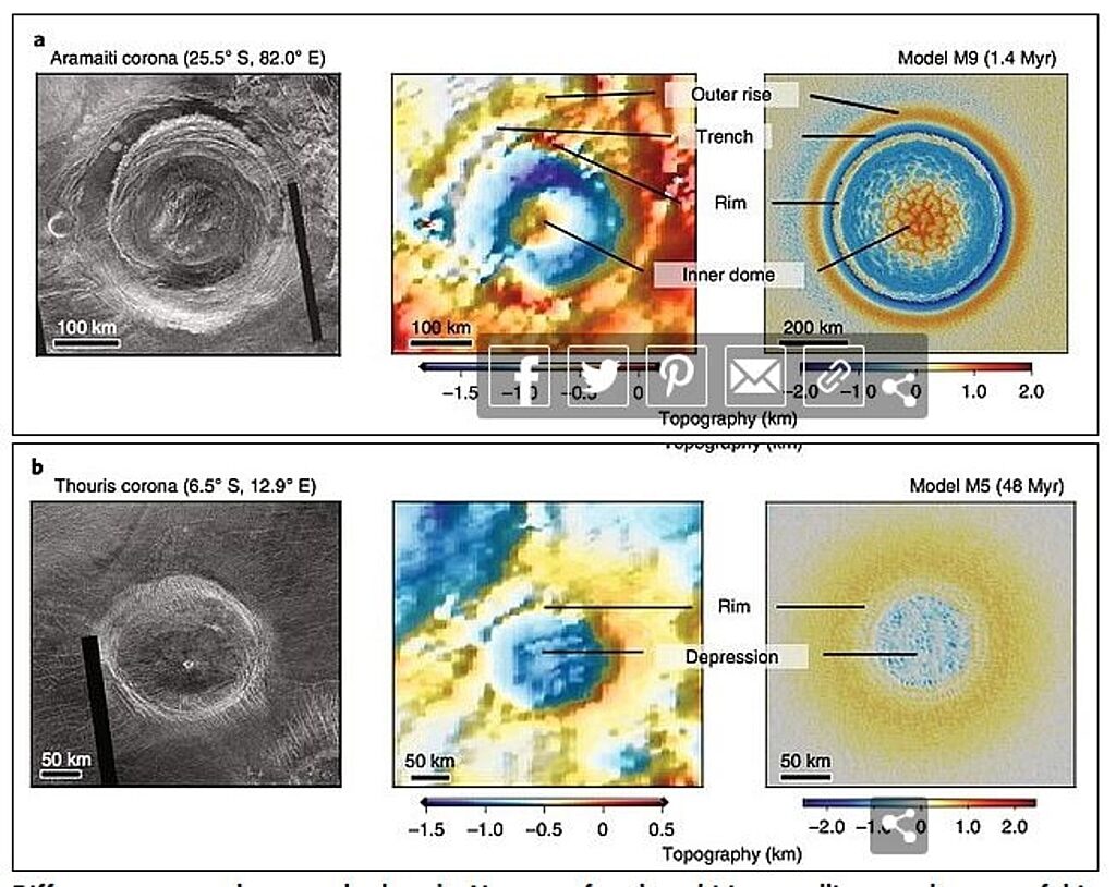volcano venus satellite photos