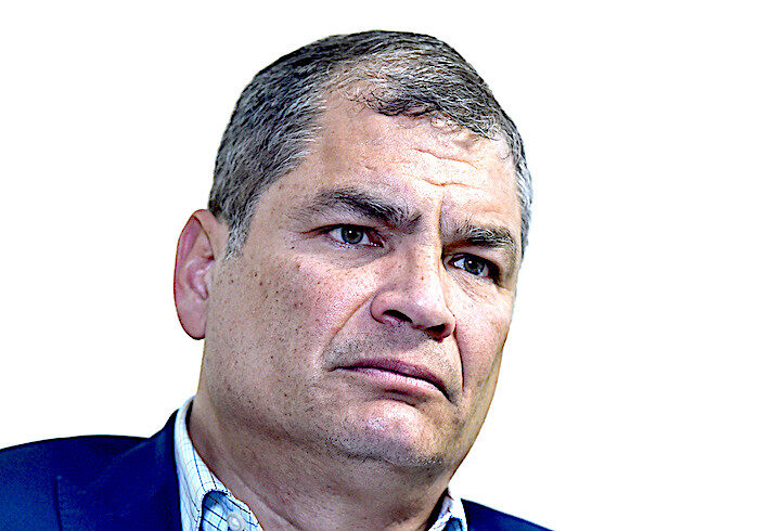 Click to enlarge Rafael Correa