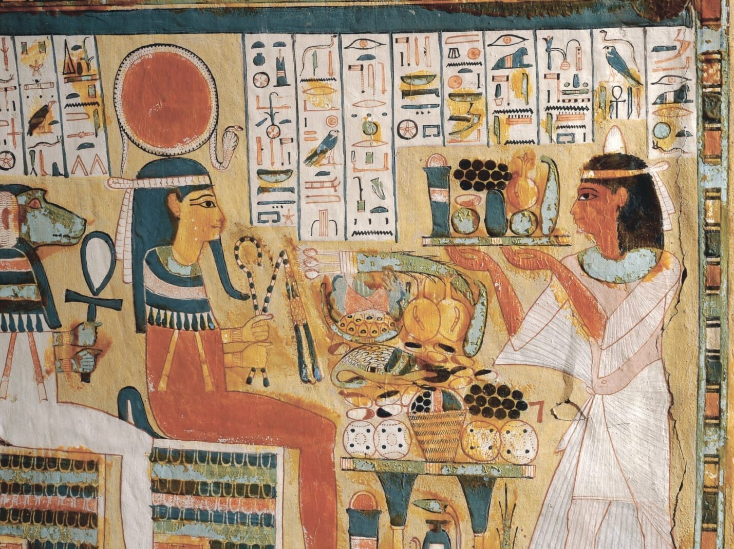 Click to enlarge Egyptian Hieroglyphs