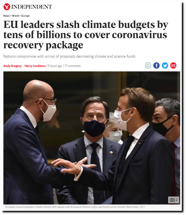 Click to enlarge Climate Budget Slashed