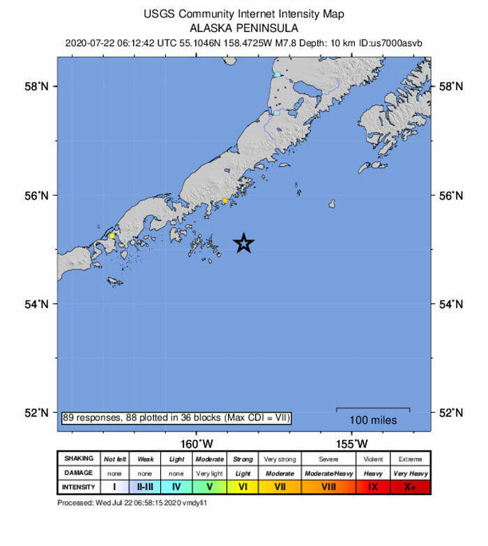 Alaska Earthquake