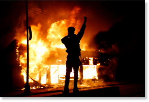 US riot