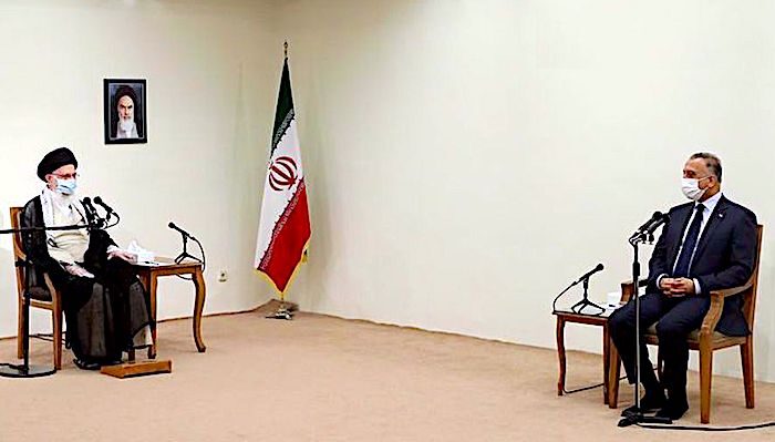Khamenei/al-Kadhimi