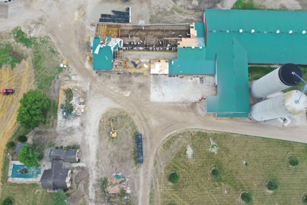 Click to enlarge Damage caused by an EF1 tornado in the Lambton Shores area, July 19, 2020.