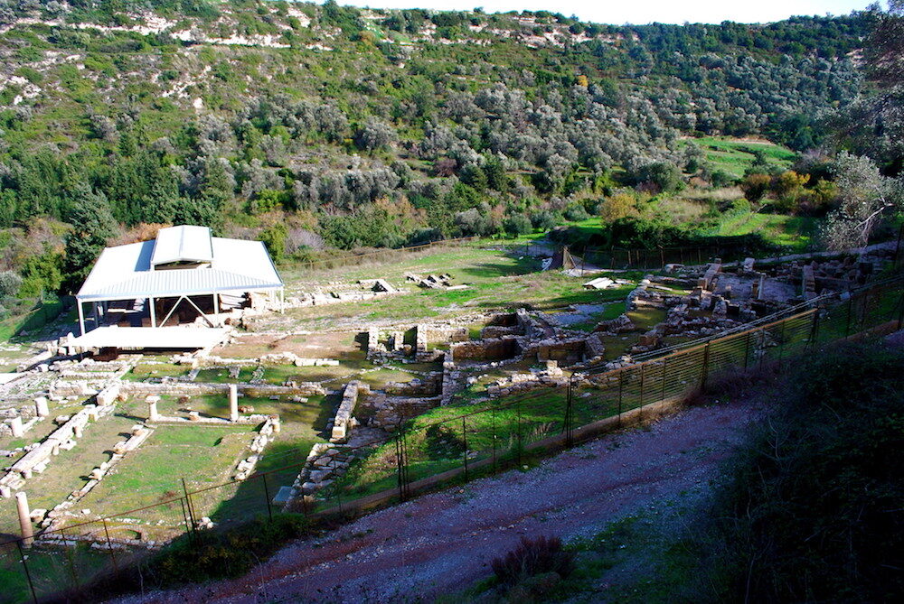 Click to enlarge Ancient Site on Crete