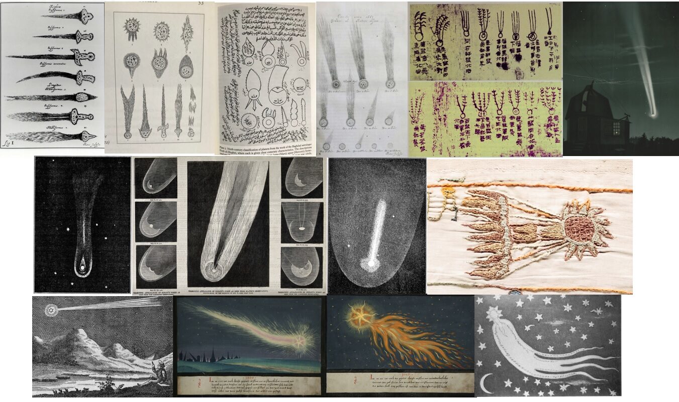 Click to enlarge Ancient Pictures of Comets