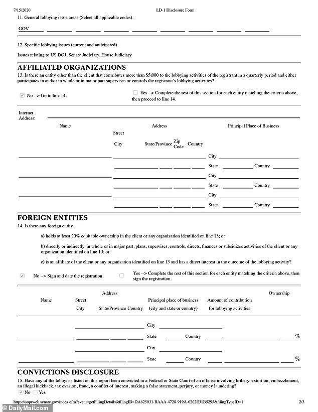 Click to enlarge lobbying registration ghislaine maxwell