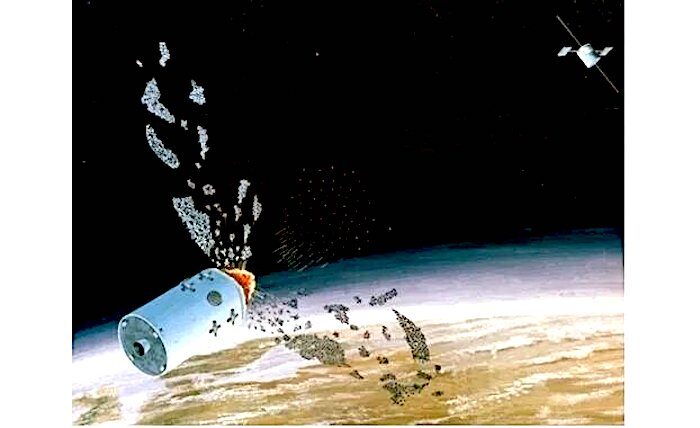 blowup satellite