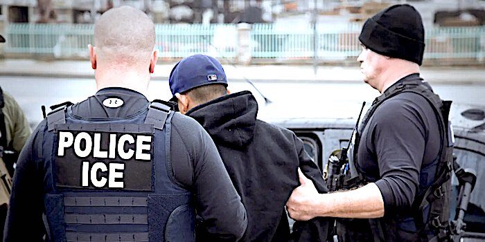 ICE officers/ suspect