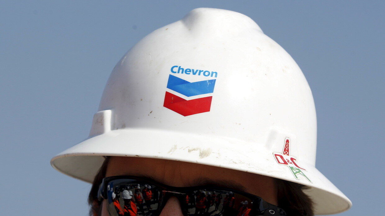 Click to enlarge chevron hard hat