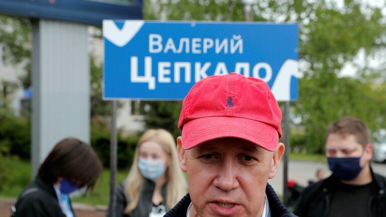 Belarus politician Valery Tsepkalo