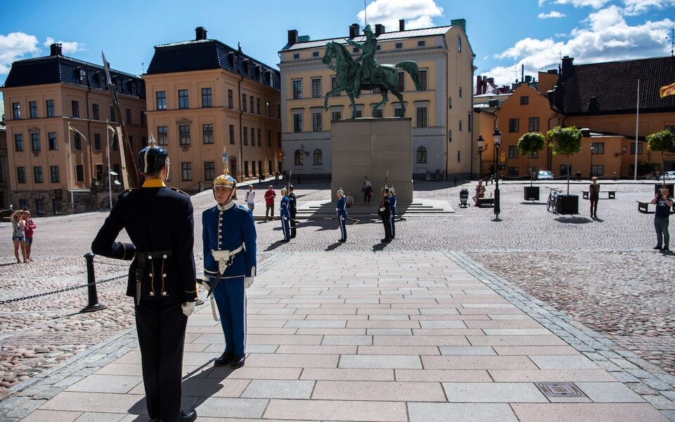 Click to enlarge sweden town square