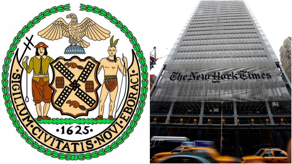 Click to enlarge new york city seal ny times