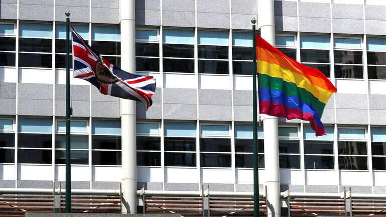 Click to enlarge rainbow flag