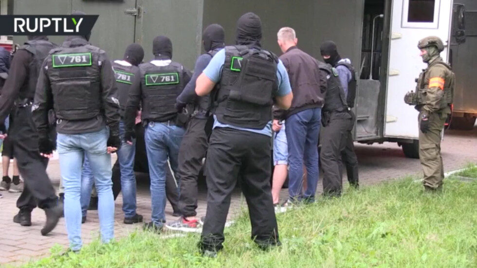Click to enlarge Wagner private military employees arrested