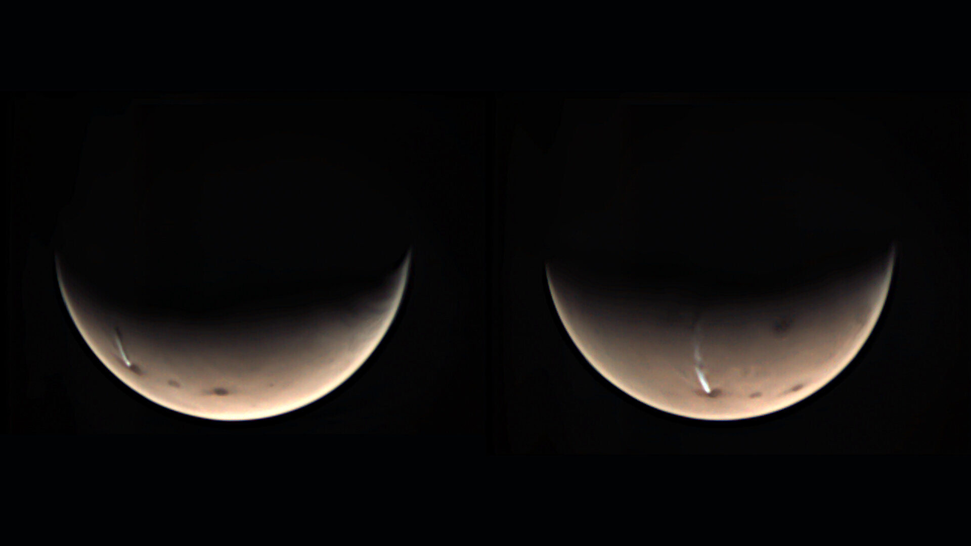 Long Cloud Over Mars