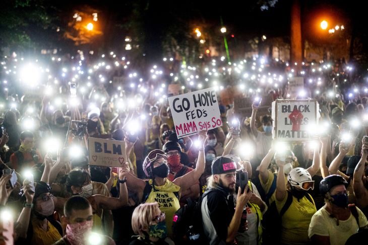 Click to enlarge BLM protests