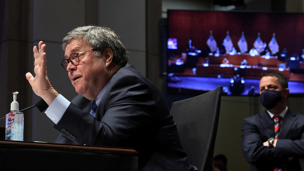 Click to enlarge Barr house judiciary hearing July 2020