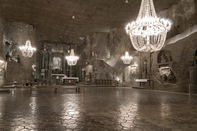 Click to enlarge Wieliczka Salt Mine