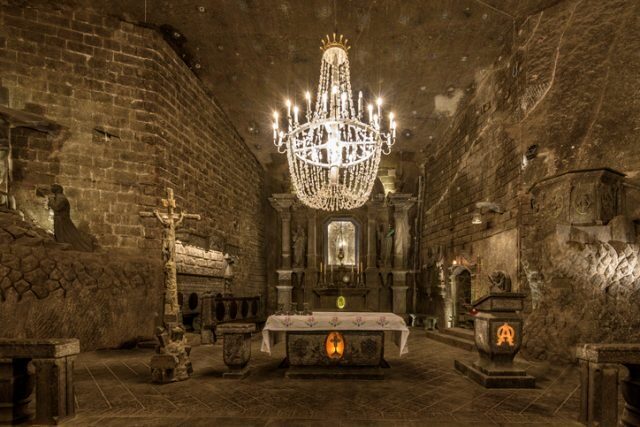 Click to enlarge Wieliczka Salt Mine