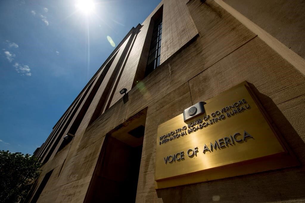 Click to enlarge Voice of America building VOA
